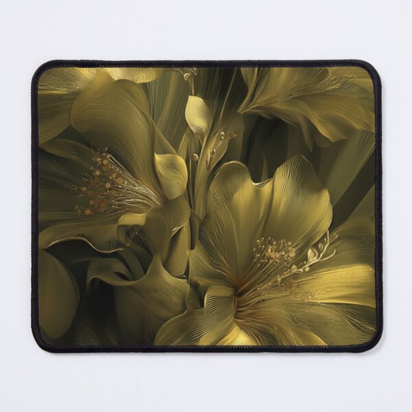 Item preview, Luxurious Botanical Art - Golden Botanical Symphony - Elegant Luxury Floral Art designed and sold by MiraLumeStudio.