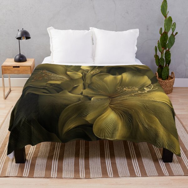 Item preview, Luxurious Botanical Art - Golden Botanical Symphony - Elegant Luxury Floral Art designed and sold by MiraLumeStudio.