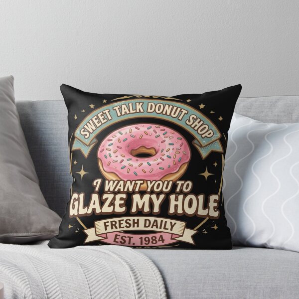 Item preview, I Want You To Glaze My Hole | Retro Donut Shop Edition designed and sold by AMICO77.
