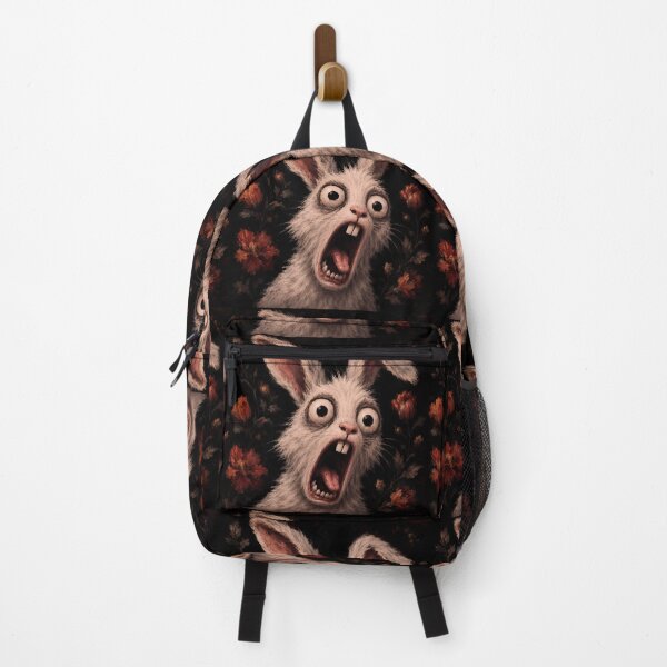 Item preview, Crazy Screaming Rabbit Horror Art designed and sold by VitSArt.