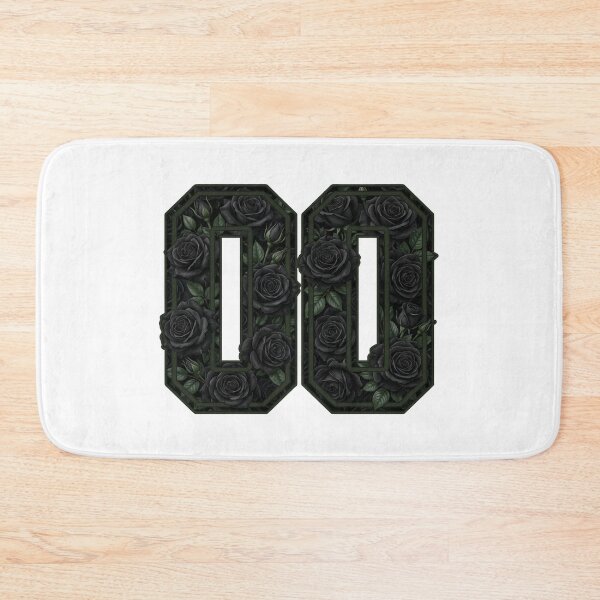 Item preview, Oldskull Number Collection #00: Oldskull Black Roses Number 00 Varsity Graphic designed and sold by NO BEAVER NO PUNK.