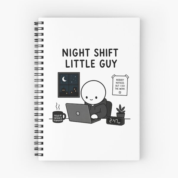 Item preview, Night Shift Little Guy designed and sold by INVITOARTE.