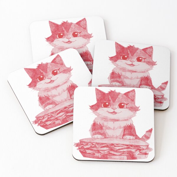 Item preview, Cat with Sandwich designed and sold by kinpirks.