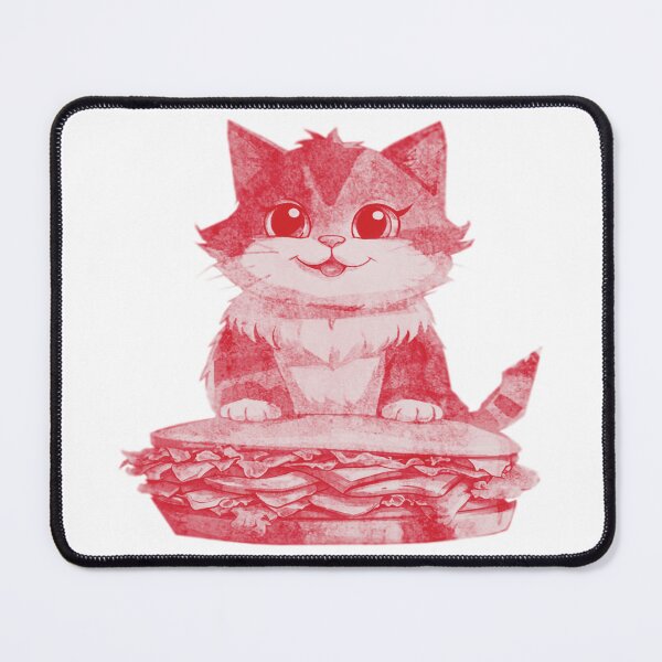 Item preview, Cat with Sandwich designed and sold by kinpirks.