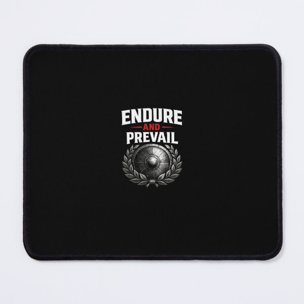 Item preview, Endure And Prevail Warrior Motivation Design designed and sold by IronDiscipline90.