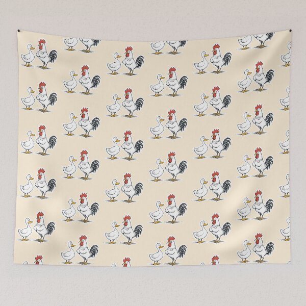 Item preview, Friends TV Show Chick and Duck Fan Art | Joey and Chandler Pet Duo Retro Funny Sitcom designed and sold by TheStephanieRome.