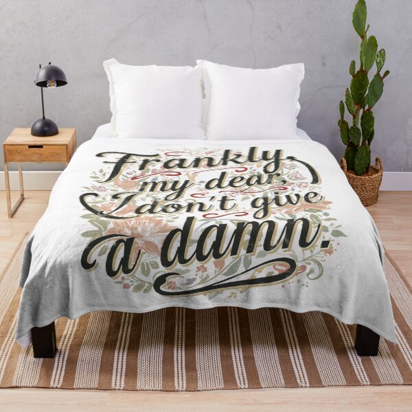 Item preview, Frankly, my dear, I don't give a damn. designed and sold by whatthefoxsays.