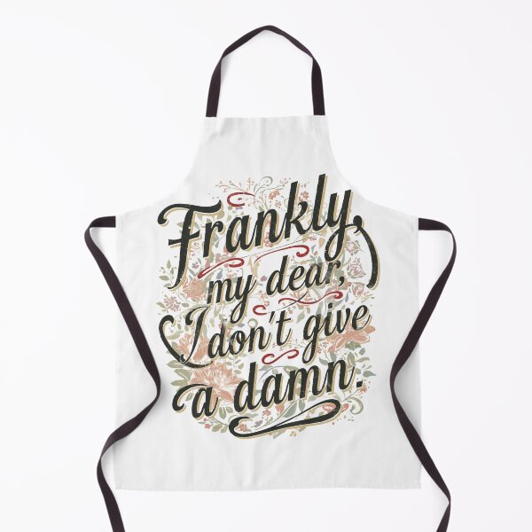 Item preview, Frankly, my dear, I don't give a damn. designed and sold by whatthefoxsays.