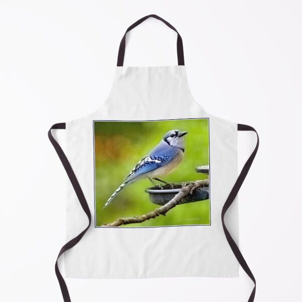 Item preview, North American Bluejay on Bird Feeder designed and sold by AMacGPhilly.