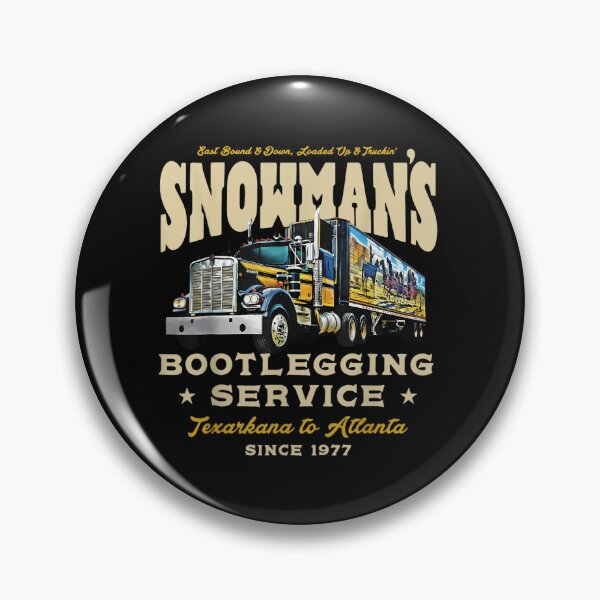 Item preview, Snowmans Bootlegging Service Vintage Trucking Movie Quote Texarkana To Atlanta Graphic designed and sold by NgumohaLanke.