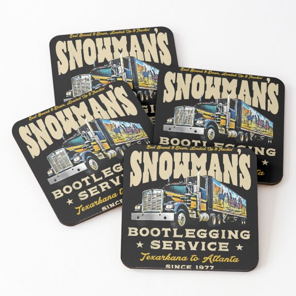 Item preview, Snowmans Bootlegging Service Vintage Trucking Movie Quote Texarkana To Atlanta Graphic designed and sold by NgumohaLanke.