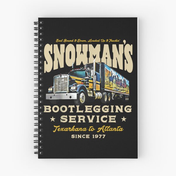 Item preview, Snowmans Bootlegging Service Vintage Trucking Movie Quote Texarkana To Atlanta Graphic designed and sold by NgumohaLanke.