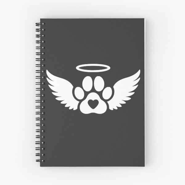 Item preview, Angel Wings Paw Print Memorial designed and sold by Corvoria.