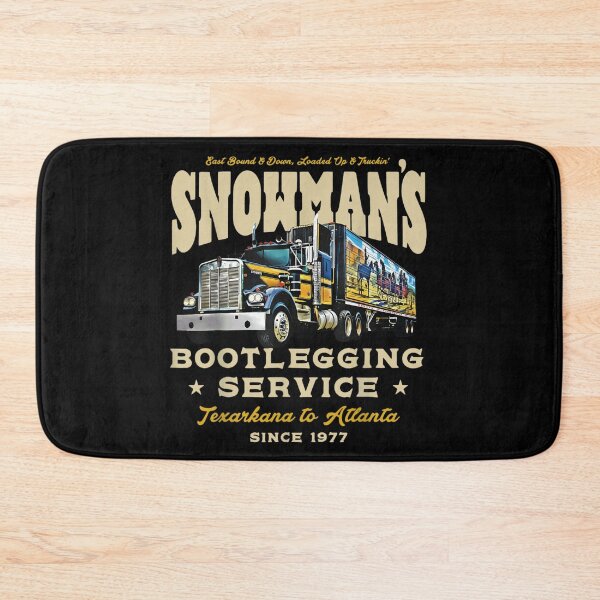 Item preview, Snowmans Bootlegging Service Vintage Trucking Movie Quote Texarkana To Atlanta Graphic designed and sold by NgumohaLanke.