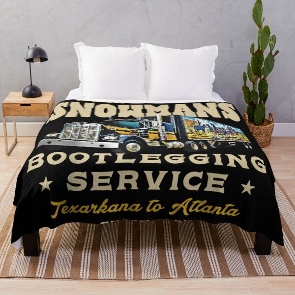 Item preview, Snowmans Bootlegging Service Vintage Trucking Movie Quote Texarkana To Atlanta Graphic designed and sold by NgumohaLanke.