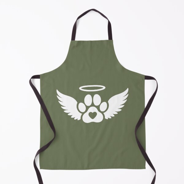 Item preview, Angel Wings Paw Print Memorial designed and sold by Corvoria.