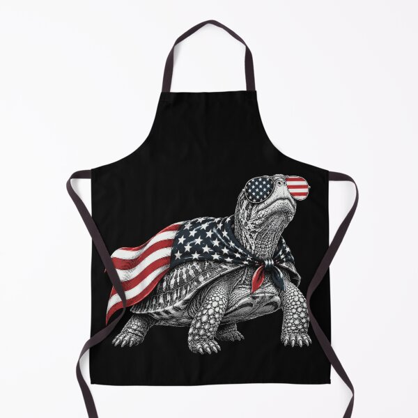 Item preview, American Flag Cape Turtle Patriotic US Soldier Memorial Day Animal Art designed and sold by PhocoNibict.