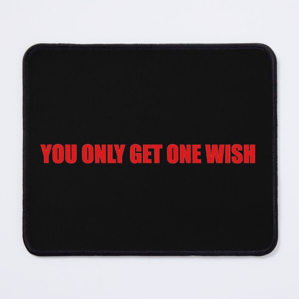 Item preview, YOU ONLY GET ONE WISH designed and sold by Aesthetic Crew.