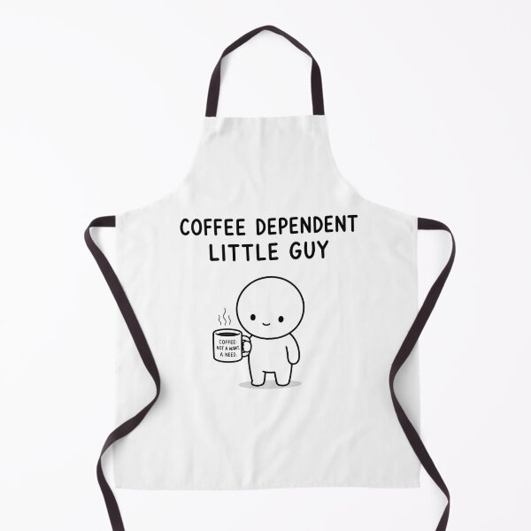 Item preview, Coffee Dependent Little Guy designed and sold by INVITOARTE.