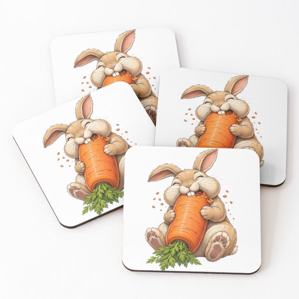 Item preview, Happy Bunny and Giant Carrot designed and sold by KaSenArt26.