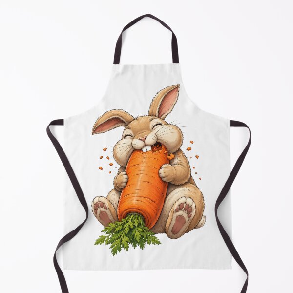 Item preview, Happy Bunny and Giant Carrot designed and sold by KaSenArt26.