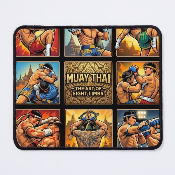 Item preview, Muay Thai The Art of Eight Limbs Pop Art T-Shirt designed and sold by redsharkuk.