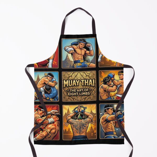 Item preview, Muay Thai The Art of Eight Limbs Pop Art T-Shirt designed and sold by redsharkuk.