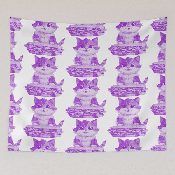 Item preview, Cat with Sandwich designed and sold by kinpirks.