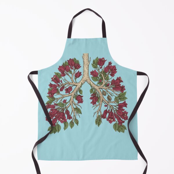 Item preview, Botanical Lungs Floral Respiratory System Art designed and sold by d247.