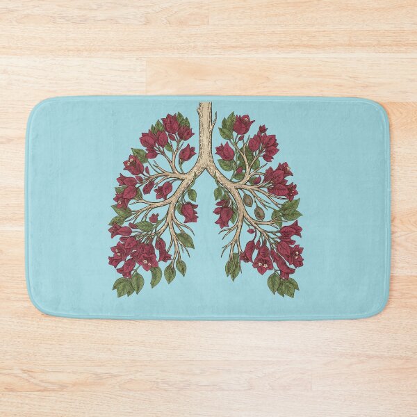Item preview, Botanical Lungs Floral Respiratory System Art designed and sold by d247.