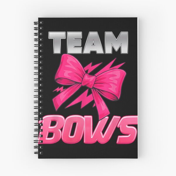 Item preview, Cute Team Bows Coquette Aesthetic Pink Ribbons Cheerleading Sports Design designed and sold by PhocoNibict.