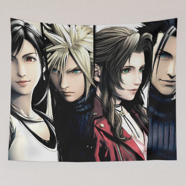 Item preview, Tifa & Cloud & Aerith & Zack - 1 designed and sold by Infinite-Aspire.