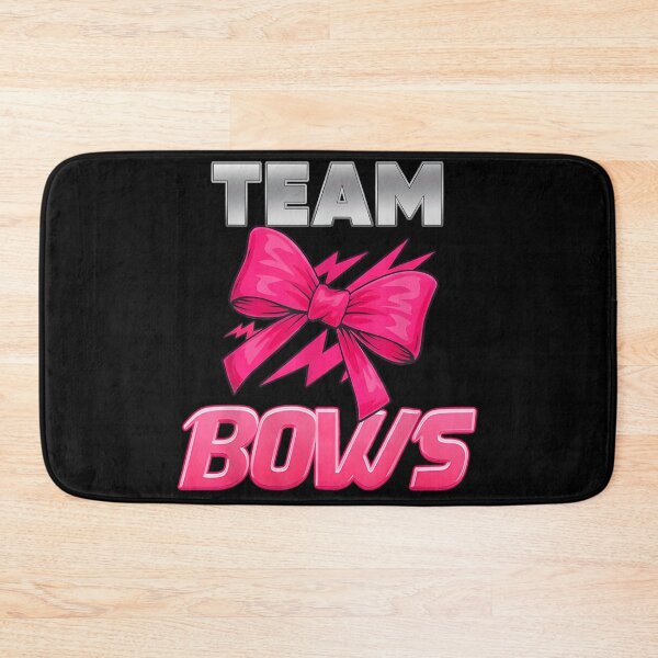 Item preview, Cute Team Bows Coquette Aesthetic Pink Ribbons Cheerleading Sports Design designed and sold by PhocoNibict.