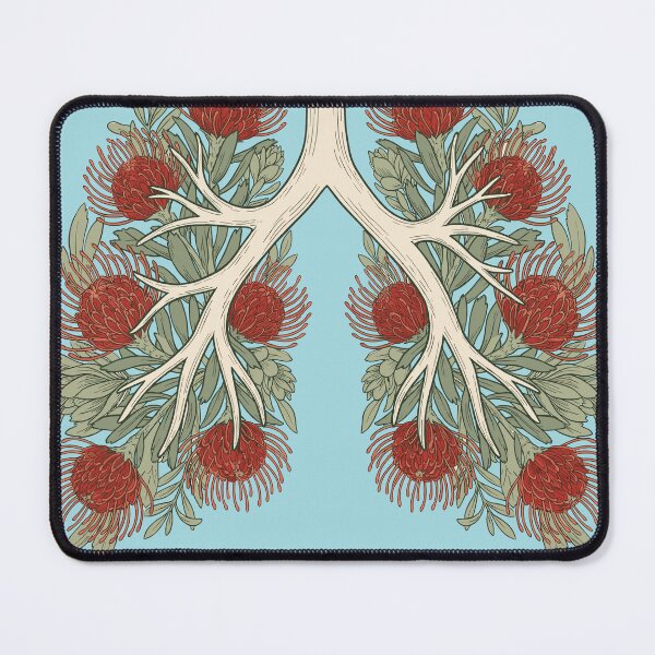 Item preview, Protea Flower Lungs Botanical Respiratory System designed and sold by d247.