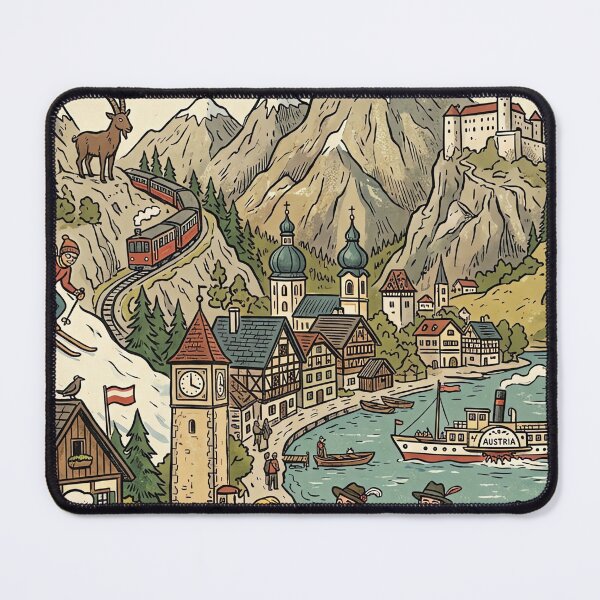 Item preview, Retro Austria designed and sold by civomgon.