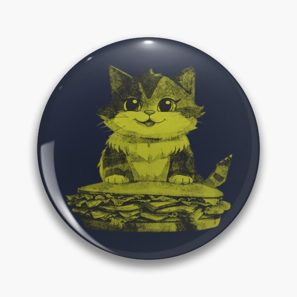 Item preview, Cat with Sandwich designed and sold by kinpirks.