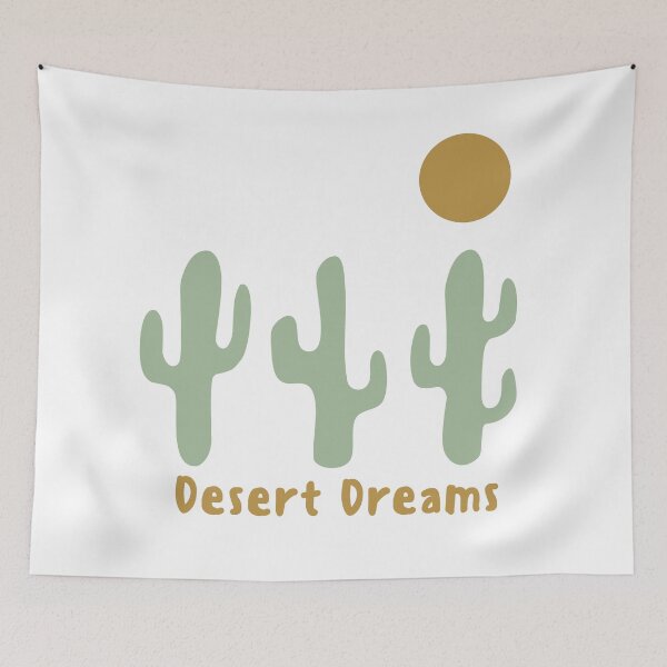 Item preview, Desert Dream Cactus Moon designed and sold by HYPNK.