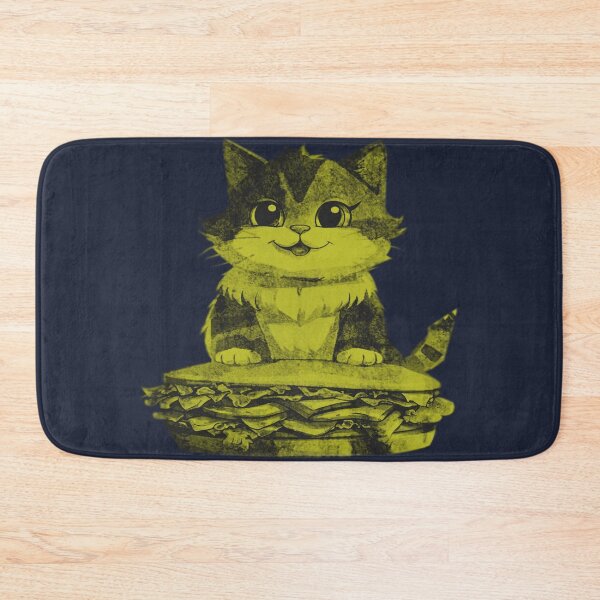 Artikelvorschau, Katze mit Sandwich entworfen und verkauft von kinpirks.