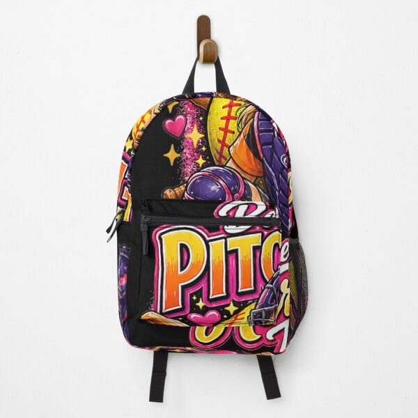 Item preview, Because Pitchers Need Heroes Too Cute Softball Catcher Girls Sports Graphic designed and sold by PhocoNibict.