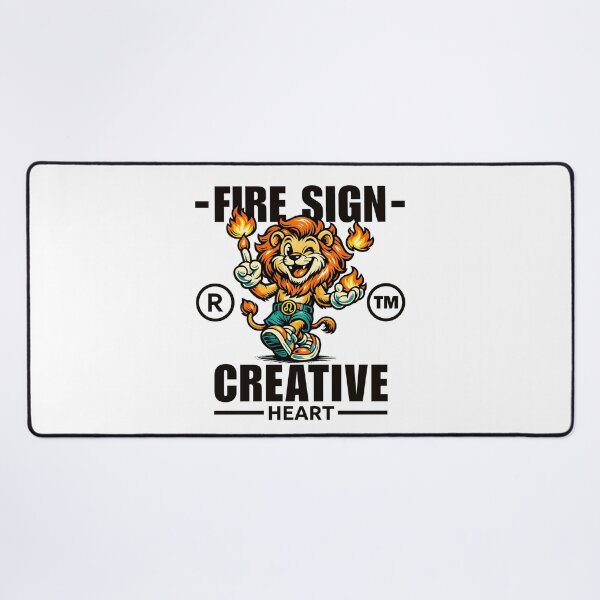 Item preview, Fire sign creative heart designed and sold by Peerless-Prime.
