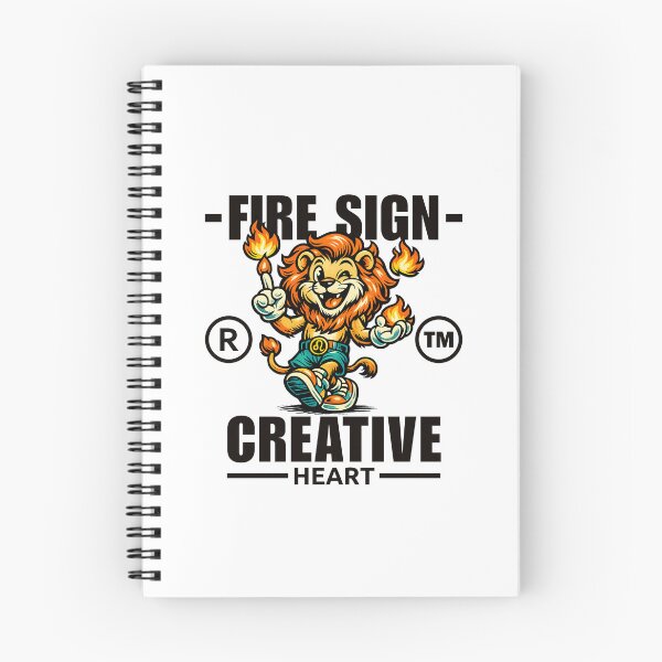 Item preview, Fire sign creative heart designed and sold by Peerless-Prime.