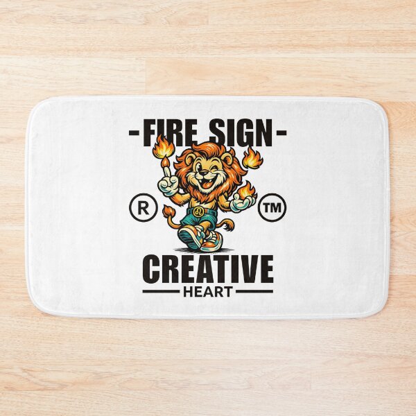 Item preview, Fire sign creative heart designed and sold by Peerless-Prime.