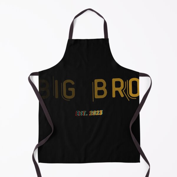 Item preview, BIG BRO EST. 2023 Typography Shirt Design designed and sold by WormJ.