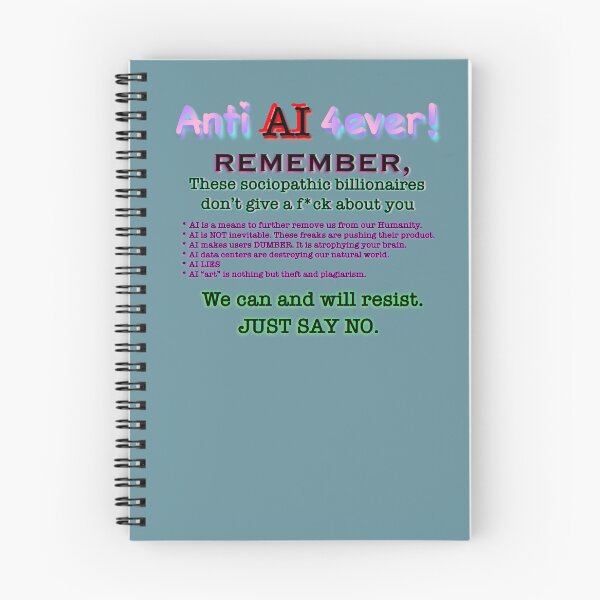 Item preview, ANTI AI FOREVER designed and sold by WeirdSince91.