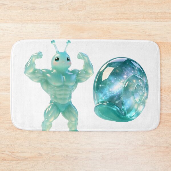 Item preview, Emerald Snail - Buff Gym Meme Secrets of the Galaxy Gains designed and sold by ABYSSLAB.