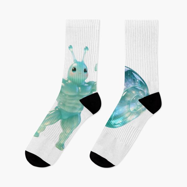 Item preview, Emerald Snail - Buff Gym Meme Secrets of the Galaxy Gains designed and sold by ABYSSLAB.