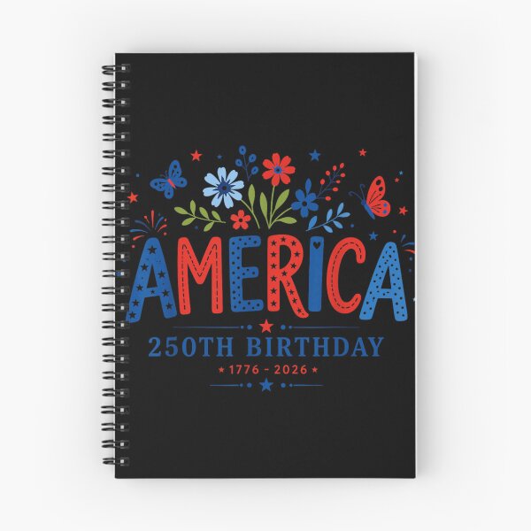 Item preview, America 250th Birthday Semi Quincentennial 1776 To 2026 Patriotic Floral Design designed and sold by PhocoNibict.