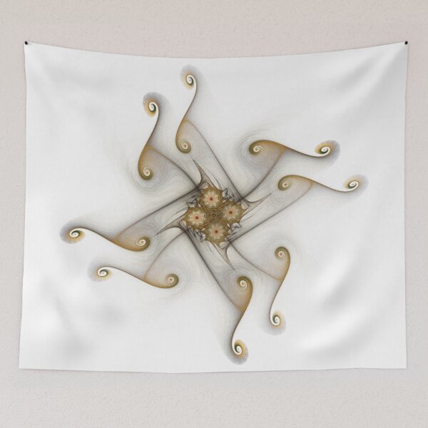 Item preview, The Sepia Pinwheel Lattice designed and sold by bloorose.