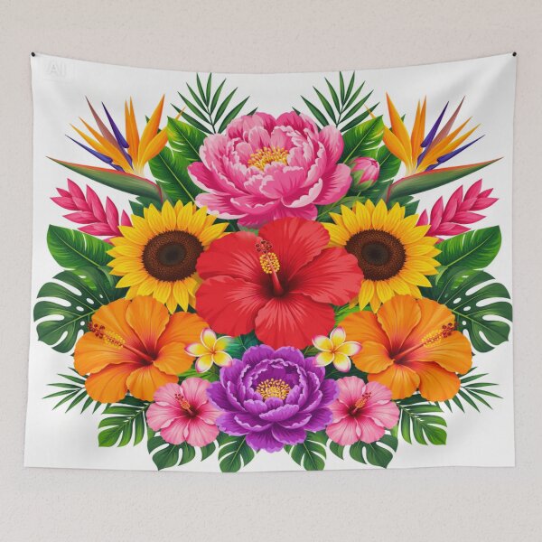 Item preview, Tropical Flowering designed and sold by Design-AS7.