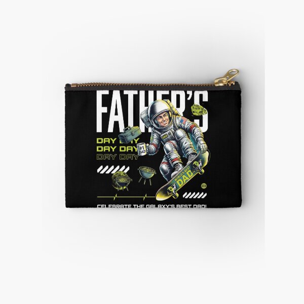 Item preview, Skate Dad – Retro Space Skater Fatherhood Adventure Design designed and sold by Taans-Creation.